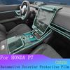 For HONDA P7 2025 Car LED Navigation Dashboard Protective Full Set Interior Film Center Console Sticker Cover Film B Pillar Film