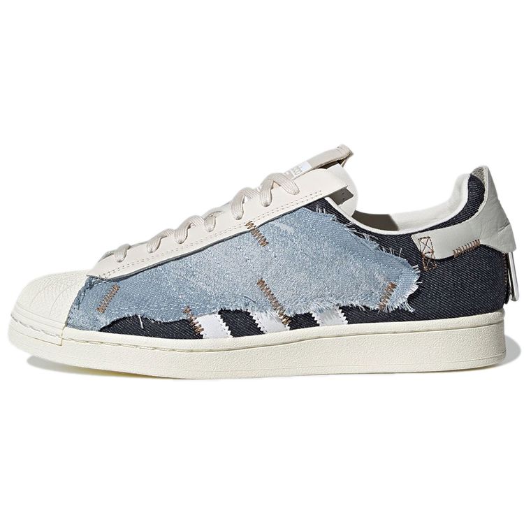 Adidas Originals Superstar WS1 Denim Low-Top Sneakers Unisex Sneakers Denim-Blue GZ6993