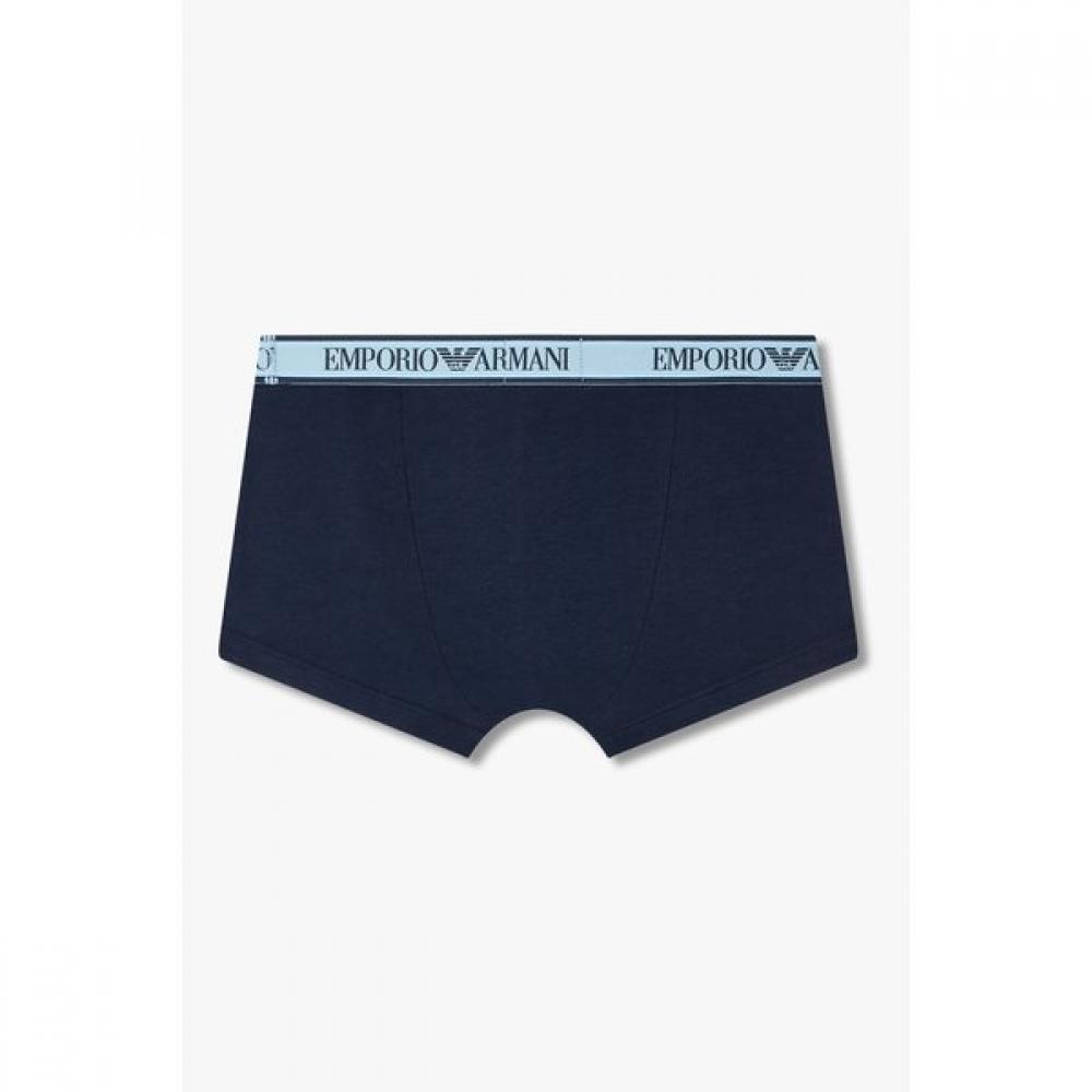 Emporio Armani Men S Two Tone Jacquard Logo drawerS 08m6112319 