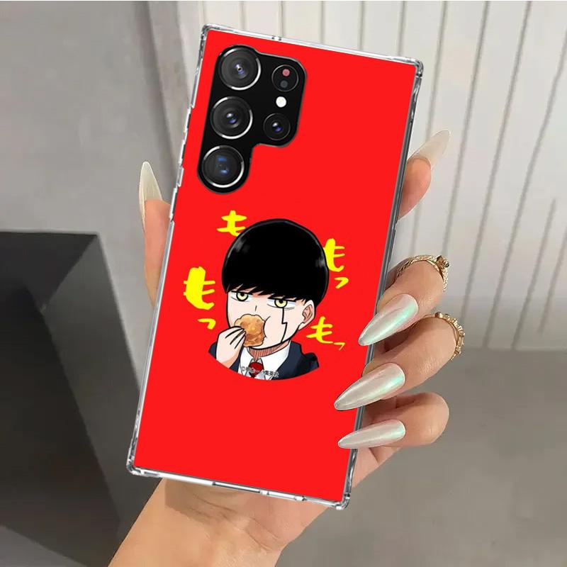 

Mashle Magic And Muscles Phone Case for Samsung Galaxy S26 S24 S23 Ultra S25 Edge S22 S21 Plus S20 FE + Soft Print Shell Funda G Samsung S24 Plus