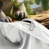 Koala Bedding Set 2/3pcs Digital Print 3D Pattern Soft Skin-Friendly Polyester Cover,Duvet Cover with Pillowcases, Animal Theme