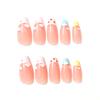 24 best-selling manicures, sweet and cute cartoon macarons, French clouds, almonds, and nail pads.