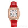 Barrel Womens Square Fashion 2020 Watch With Leather Strap Korean Style Casual For Students