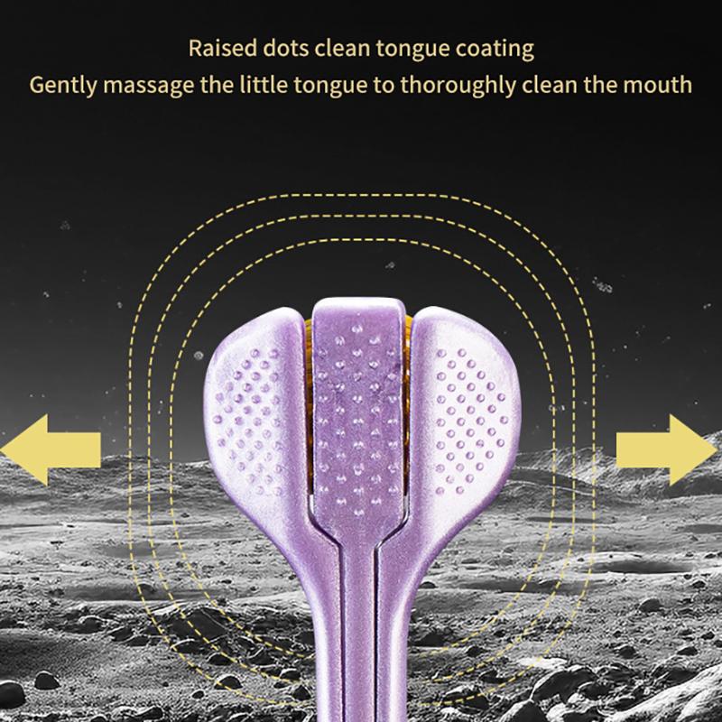2Pcs Three Sided Soft Hair Tooth Toothbrush Adult Toothbrush Ultra Fine Soft Bristle Oral Care Toothbrush For Oral Health Clean