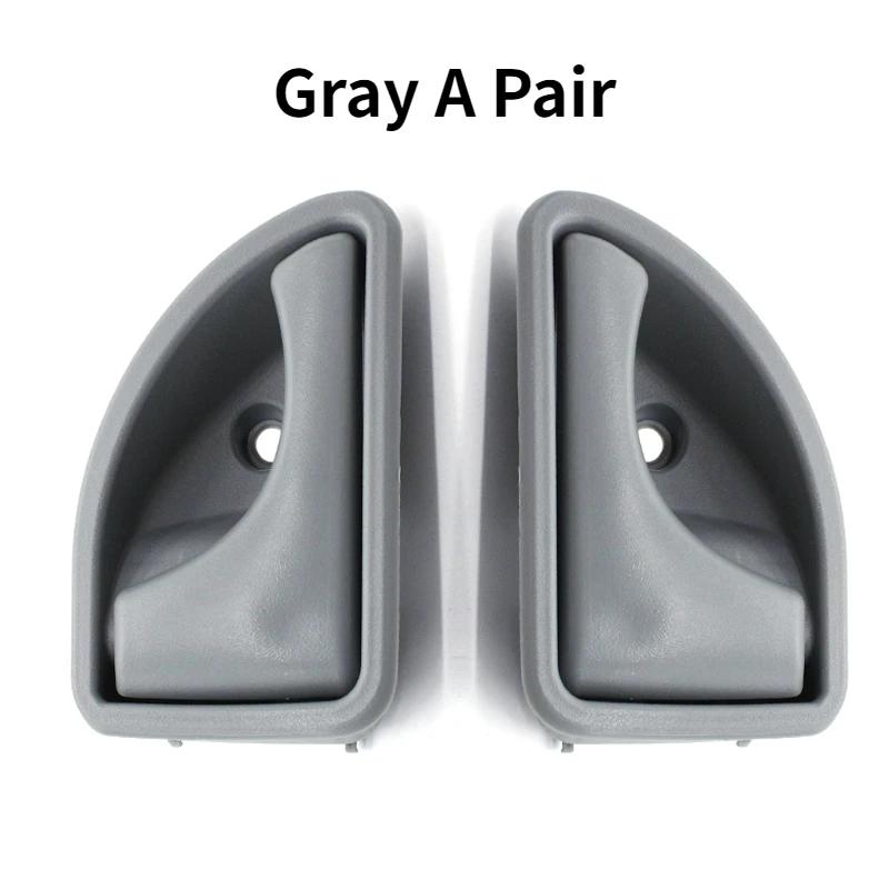 8200247802 82002478 For Renault 1997-2007 Kangoo & 1997-2003 Twingo 1 Pair Car Interior Door Handle Front Left Right Knob