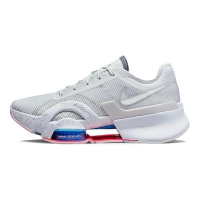 Air Zoom SuperRep 3 Pure Platin Bayan Spor Ayakkabı Gri Soğuk Gri Üniversite Mavisi DA9492-004