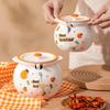 ZISIZ Auspicious Ceramic Oil & Seasoning Jar Set