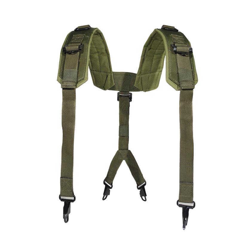 Multi-functional Tactical Carrying Rig with Weighted Y & H Straps