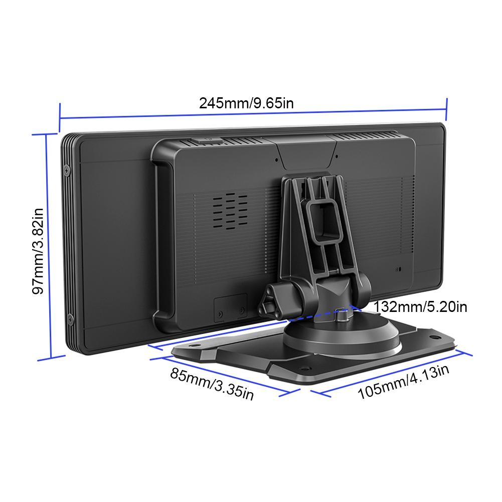 9.3 Inch Wireless Carplay Android Auto Car Radio HD Touch Screen Car MP5 Multimedia Player GPS Wifi Bluetooth Auto Link FM Radio