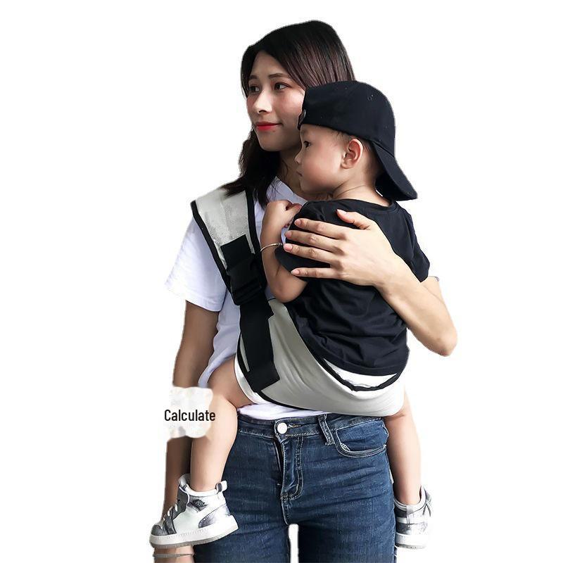 Foldable Baby Waist Stool: Lightweight, Breathable, Single-Shoulder Strap for On-the-Go