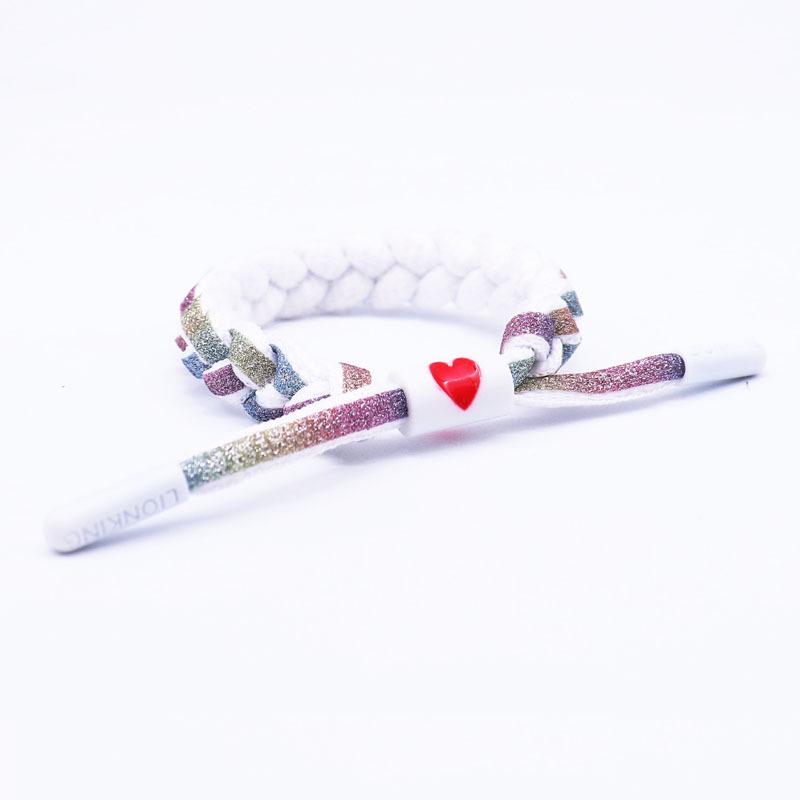 Bracelet Shoelace Woven Holographic Reflective Couple Bracelet Men's and Women's Bracelet