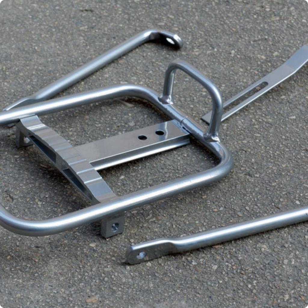 Cycle Rear Rack Rustproof Cycle Front Rack Lightweight Aluminum Alloy For Cycling
