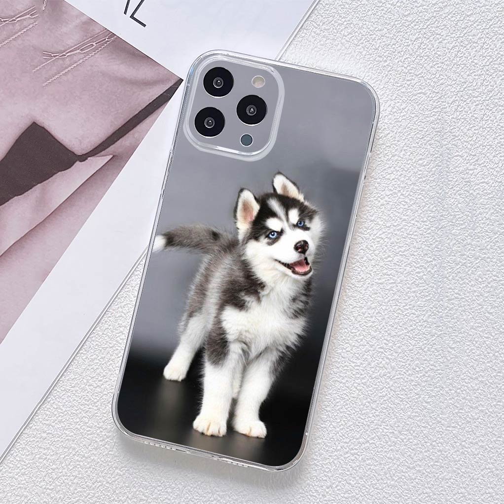 

Husky Golden Retriever Dog Coque Phone Cover for Motorola Moto G13 G14 G53 G54 G62 G72 G82 G84 E13 E20 G42 G32 G23 G22 Soft Case Moto G72