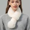Fur Scarf Women's Winter Warmth Rex Rabbit Hair Double-sided Fox Hairball Scarf Fur Scarf Rabbit Fur Plush Scarf