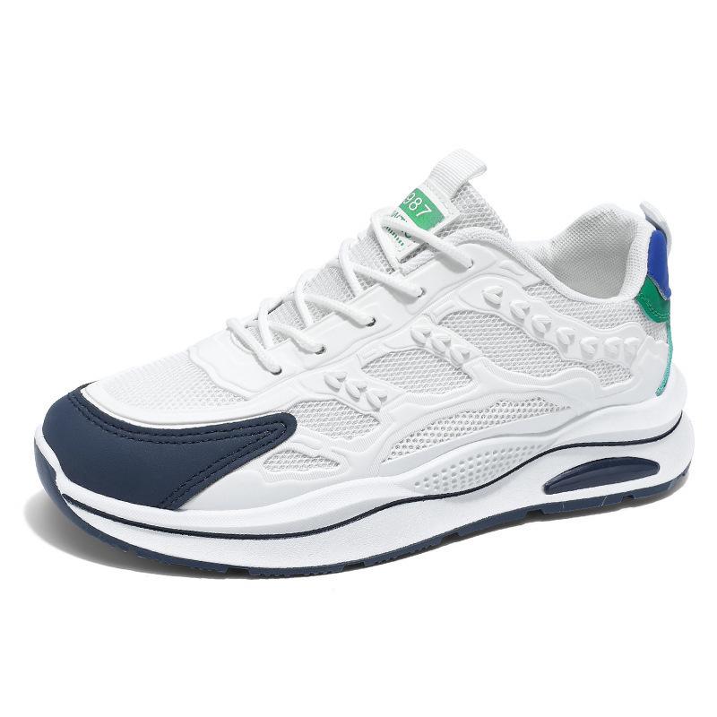 Men's 2025 Spring Low-Top Thick-Soled Fashion Sneakers - Trendy, Casual & Versatile Dad Shoes