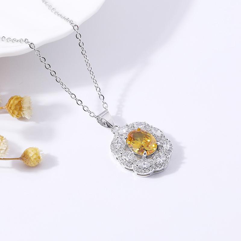 Naszyjnik ze stali tytanowej wiatr damski wysokiej klasy nie blaknie łańcuszek na obojczyk lekka luksusowa miedziana cyrkonia biżuteria