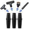 1/3 Pcs Universal Vacuum Cleaner Power Tool Plastic Dust Extraction Hose Pipe Connector Converter Sweeper Accessories