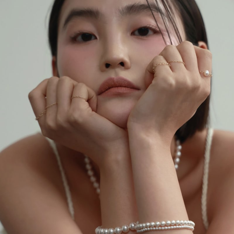 Less is more 3mm pearl bracelet