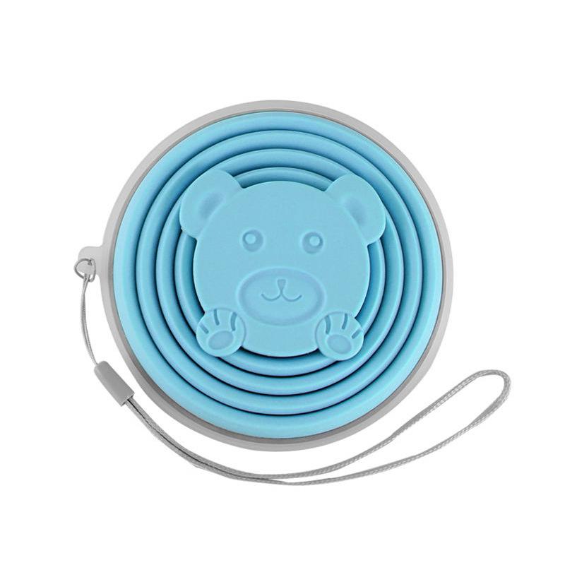Silicone Folding Travel Cup: Portable and Handy for Outdoor Use