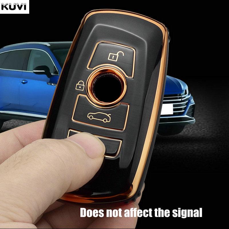 TPU Car Remote Key Case Cover Shell Fob for BMW 1 3 5 7 Series X1 X3 X4 X5 F10 F20 F30 F18 F25 M3 M4 E34 E36 Keyless Accessories
