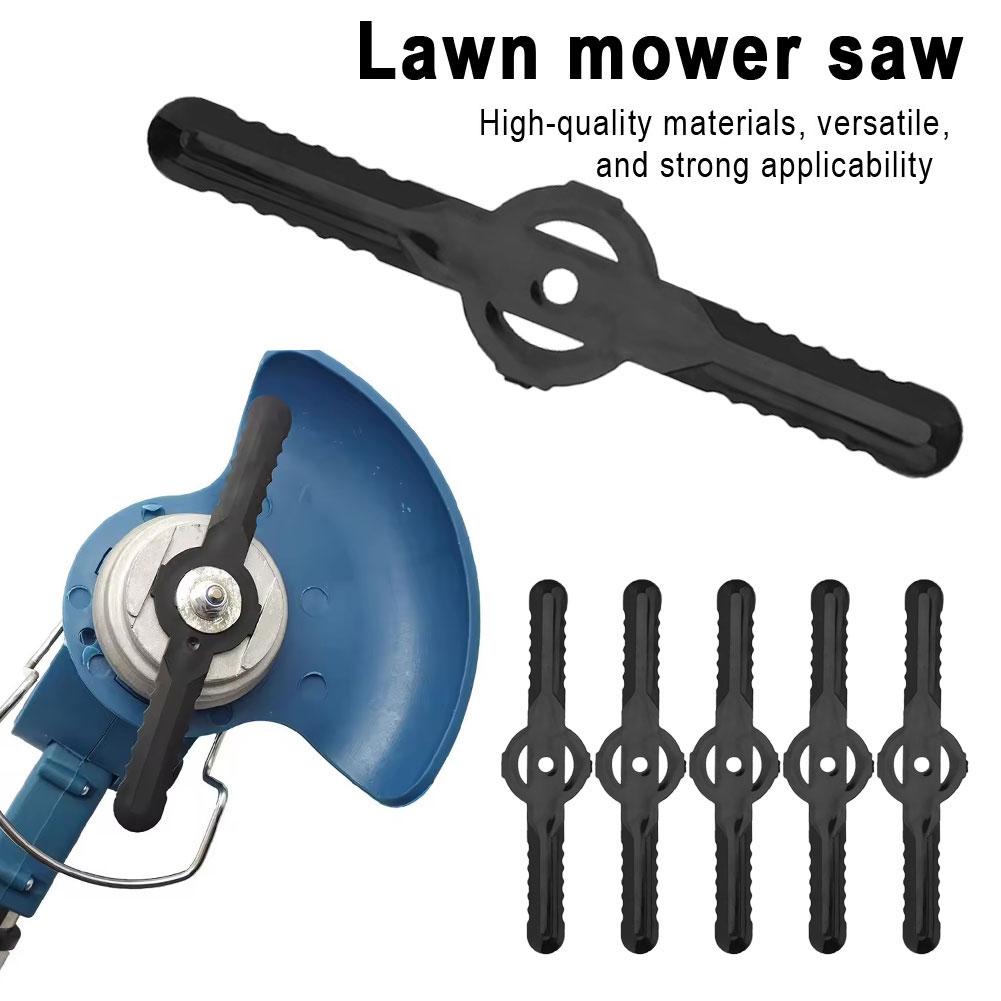 5pcs Lawn Mower Accessories Grass Trimmer Strimmer Tool Grass Trimmer Blades Replacement Garden Tool Weeding 5pcs