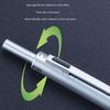 Metal Retractable Ballpoint Pen, Retractable Ballpoint Pen Multicolor Ballpoint Pen 1.0mm, Write Smoothly for Office