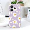 Flying Daisies Phone Case For Xiaomi Redmi Note 14 13 12 12S 11 11S 10 10S 9 9S 14C Pro Plus 4G 5G Liquid Silicone Cover