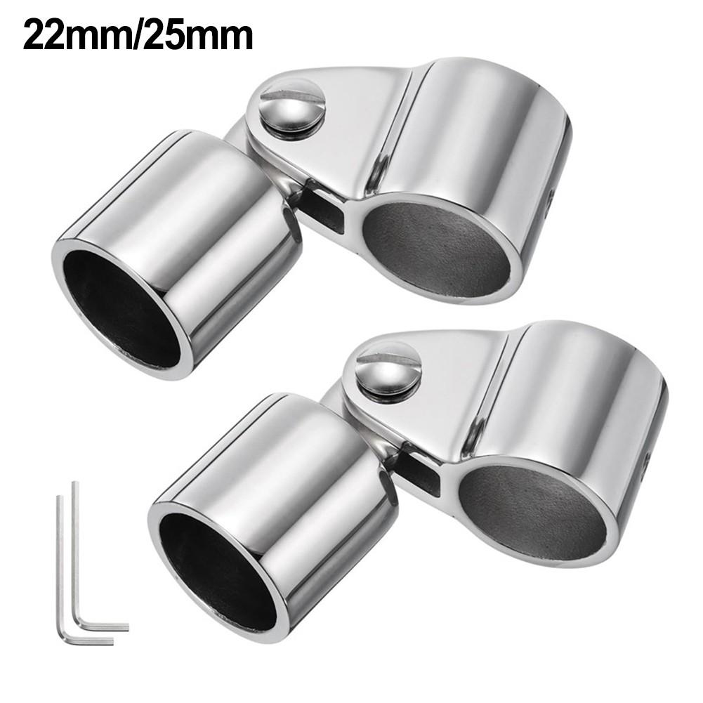 316 Stainless Steel Awning Adjustable Slide Fitting Fits Various Boat Setups