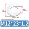 Extra Large Galvanized Metal Flat Washers - Sizes M1.6 to M14