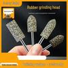 Bullet-Shaped Rubber Grinding Head Set
