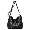 1Pc Women's Shoulder Bag Ladies Multi Pocket PU Messenger Handbag Cross Body Bags