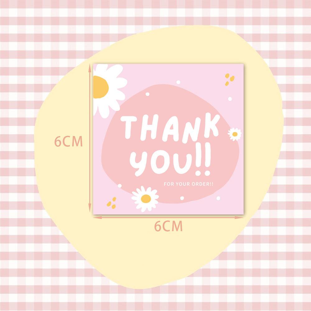 10-50Pcs High-Quality 6*6Cm High-Quality Flower High-Quality Thank High-Quality You High-Quality Cards High-Quality For High-Quality Gift