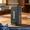 240W GaN PD Multi-Port Charger for Phones and Laptops - High Power Desktop Charging Station