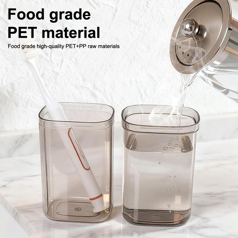 Průhledné cestovní pouzdro na zubní kartáček Přenosné pouzdro na zubní kartáček Venkovní/Služební cesta/Cestovní doplňky1/3/5 ks