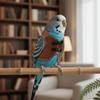Vintage Style Parrot Costume Adjustable Birds Cosplay Outfit Funny Pet Birds Vest  Photography Prop