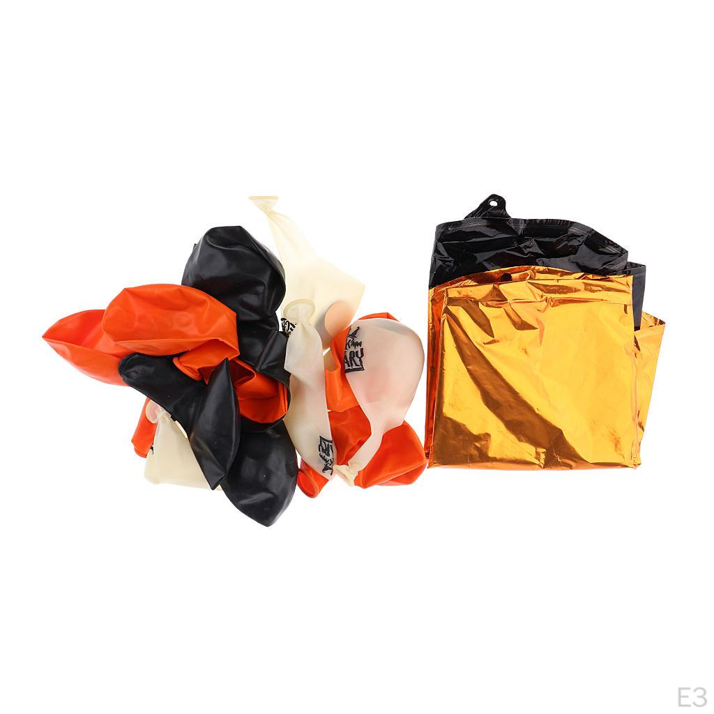 18pcs/Set Halloween Balloon Latex Confetti for party Decor