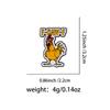 Cute Chicken Enamel Pins Cartoon Brooches Badge Lapel Pins for Backpacks Bags Backpack Clothes Decoration Fashion Jewelry Gifts