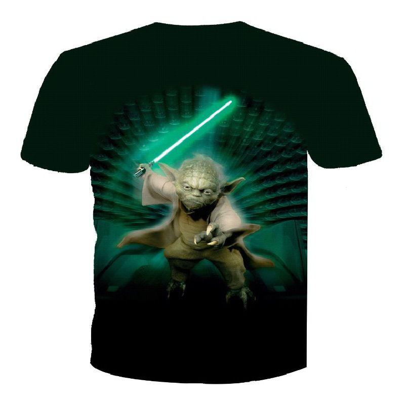 Premium Quality Men 3d Print Casual Star Wars Darth Vader Funny Short Sleeve T-shirt Tee For Everyday Wear