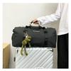 Waterproof Oxford Short Trip Travel Bag Independent Shoe Storage Luggage Bags Unisex Outdoor Leisure Sports Yoga Fitness Bag
