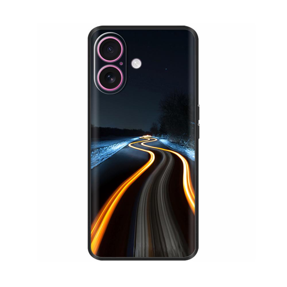 Luxury Shockproof Cover For iPhone 16 Plus Soft Silicone Case For Apple iPhone 16+ 16 Pro Max Bumper Soft Phone Protective Cover