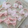 10Pcs/Lot Cute Children'S Hair Decoration Trendy Handmade Elastic Ball Hair Bands Lovely Headwear Hairpins Accessory For Girls