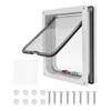 Pet Door Multiple Lock Modes Detachable Easy To Install Pet Gate Suitable for Cats Dogs