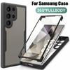 360° Full Cover Shockproof Case For Samsung Galaxy S24 S23 S22 S21 Plus Ultra Shockproof Cover For Samsung Galaxy S23 S21 S24 FE