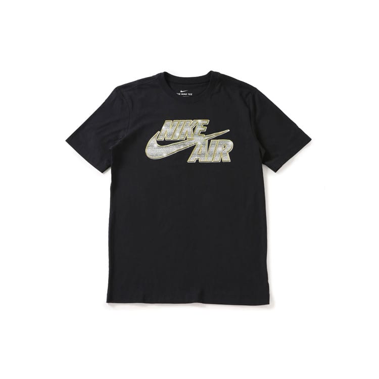 Nike T Shirts Men's Black Crew Neck Moderate Straight Fit BQ0691-010