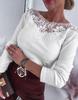 Lace Patchwork Long Sleeve T-Shirt (2025)