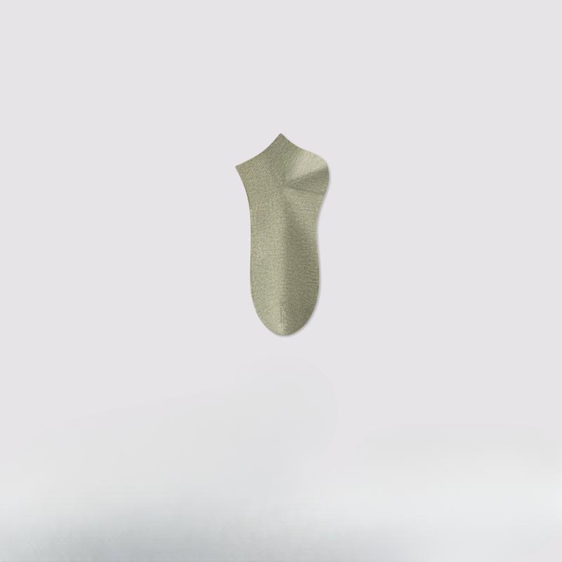 Men's Summer Thin Cotton Sports Deodorizing Sweat Absorbing Breathable 10A Antibacterial Boneless Socks