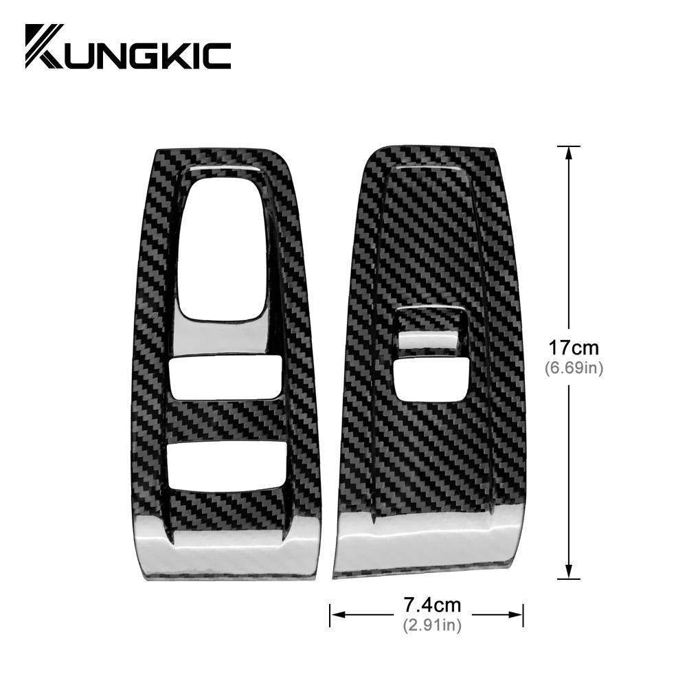Real Hard Carbon Fiber Interior Trim LHD For Subaru BRZ Toyota GR86 2025 2025 2025 2025 Car Door Window Switch Button Sticker