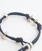 Towtow Archive Monda Leather Bracelet Navy
