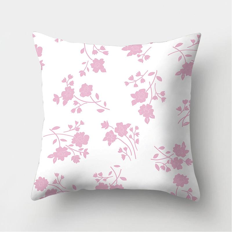 

Декоративная подушка с цветочным принтом «Розовый фламинго» для дивана 40x40cm