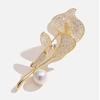 Luxury Temperament Calla Lily Brooch, High-end Women's Brooch, 2025 New High-end Exquisite Suit Accessories